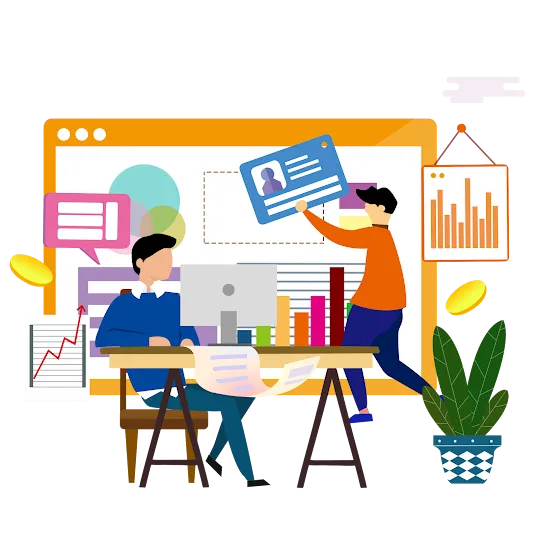 Elga Cloud Web Hosting Illustration